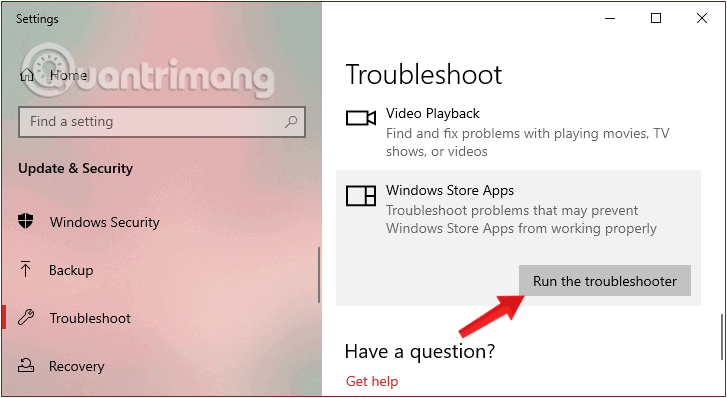 thanh-taskbar-khong-hoat-dong-win-10-3 Sử dụng Troubleshooter để sửa lỗi không dùng được thanh taskbar