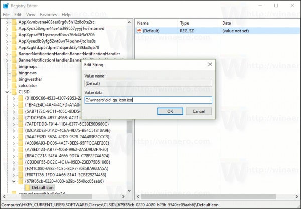 Do đó nhập đường dẫn cụ thể trên cửa sổ Registry