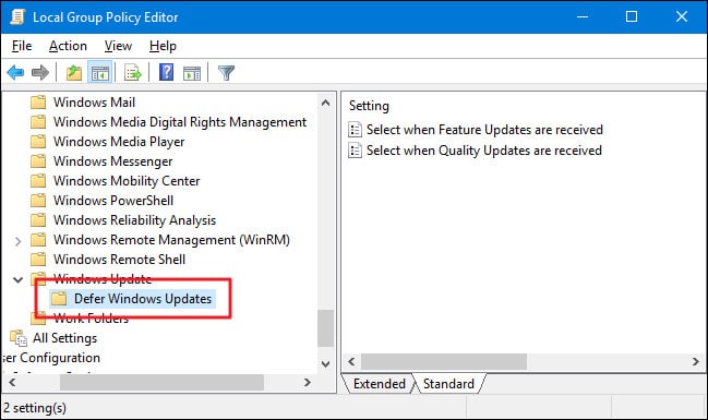 Trên cửa sổ Local Group Policy Editor, ở khung bên trái bạn điều hướng theo key