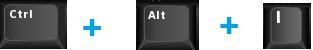 nhấn tổ hợp phím Ctrl + Alt + I
