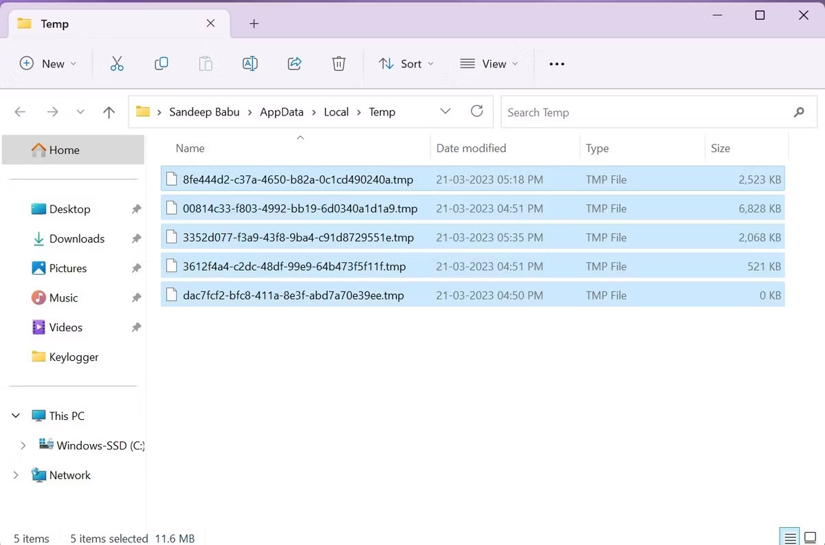 tim-va-xoa-keylogger-1-1 Thư mục file tạm thời