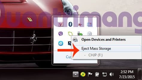 Những cách rút USB đúng cách