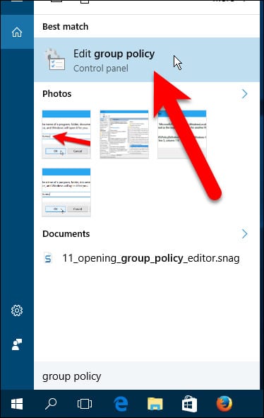 Với người dùng phiên bản Windows Pro và Enterprise: sử dụng Local Group Policy Editor để vô hiệu hóa Search History Display