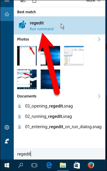 Đầu tiên mở Registry Editor bằng cách nhập regedit