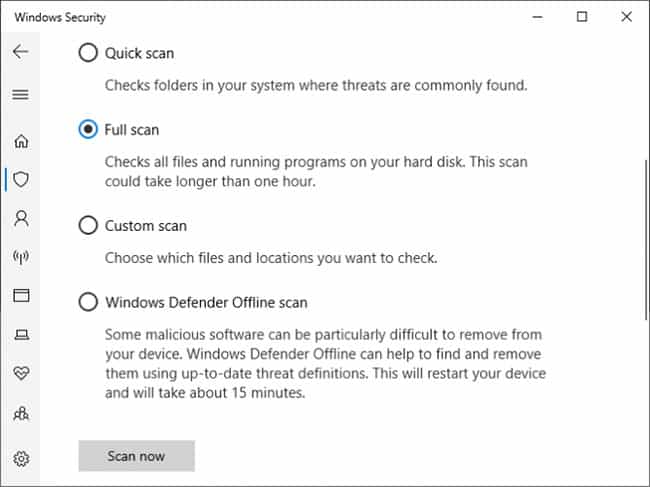 windows-10-dong-bang-may-tinh-3 Quét virus để đảm bảo hệ thống của bạn không bị nhiễm phần mềm độc hại