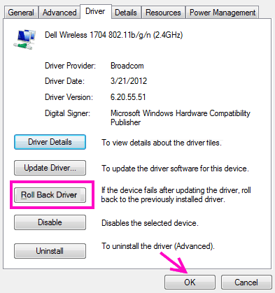 windows-10-khong-phat-hien-mang-wifi-5ghz-4 Tìm Roll Back Driver