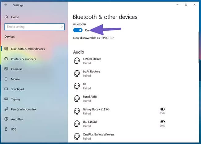windows-10-khong-phat-hien-tai-nghe-1 Kiểm tra kết nối Bluetooth