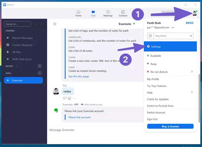 windows-10-khong-phat-hien-tai-nghe-4 Chọn Settings từ menu