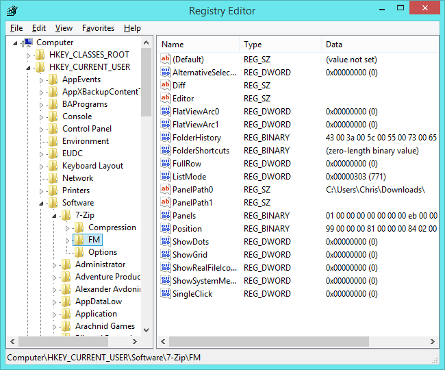 Windows Registry