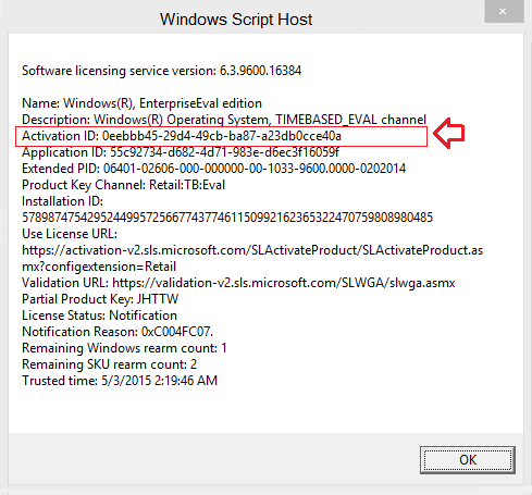 xuất hiện hộp thoại Windows Script Host