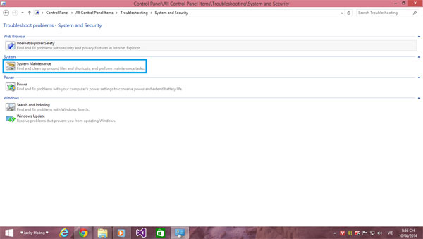 Hướng dẫn sửa lỗi Full Disk 100% trên Windows