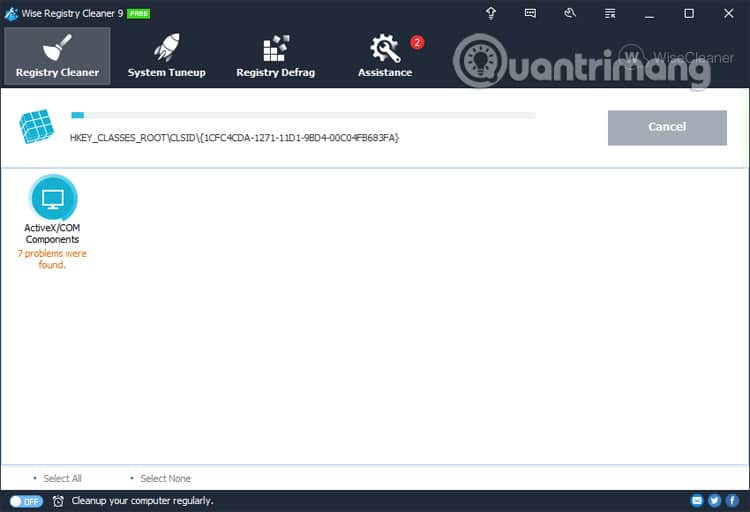 Dọn dẹp registry